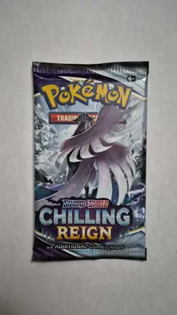 Pokemon Card - Chilling Reign - Sword & Shield - 10 Card Booster Pack New - Image 1