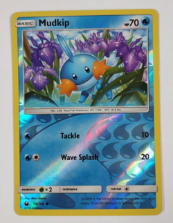 Mudkip 33/168 Reverse Holo Celestial Storm Pokemon Card LP - Image 1