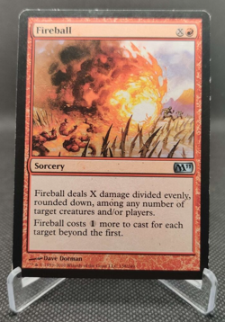 MTG Fireball Core 2011 (M11) magic the gathering card - Image 1