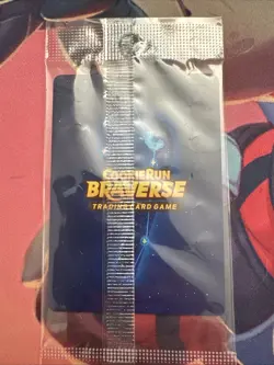 Shadow Milk Cookie Foil (P-063 p) CookieRun Braverse TCG Promo Card - Image 2