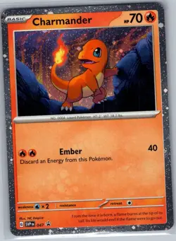 Charmander - (Cosmos Holo) 047 SV: Scarlet & Violet Promo - Pokemon Card - NM - Image 1