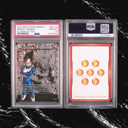 PSA10 DRAGON BALL SUPER CARD GAME VEGETA #E02-04 U.S Seller!!!✨✨ - Image 1