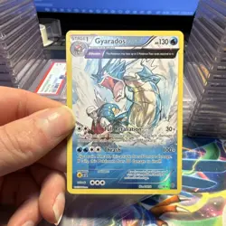 Pokemon TCG Gyarados XY Ancient Origins 21/98 Reverse Holo Rare Θ Double Card NM - Image 1