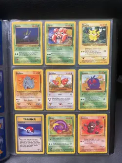 NEAR MINT - Jungle and Fossil Set 1999 WOTC Pokemon Cards Bundle No Duplicates - Image 3