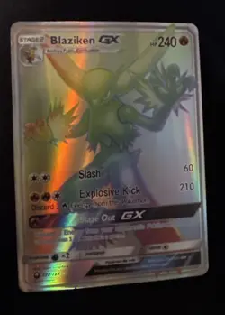 Pokemon TCG Blaziken GX Celestial Storm Holo Card 170/168 Rare - Image 1