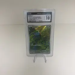 CGC 10 GEM MINT Bulbasaur 166/165 AR Art Rare Pokemon Card Japanese 151 - Image 1