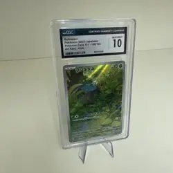 CGC 10 GEM MINT Bulbasaur 166/165 AR Art Rare Pokemon Card Japanese 151 - Image 2