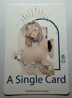 SEXY HEROINE WAIFU Asuna BLUE ARCHIVE ACG PREMIUM HOLOFOIL CARD NM - Image 2