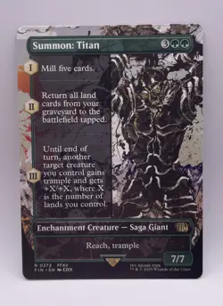 Summon: Titan (Borderless) Final Fantasy Regular - Image 1