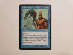 Gilded Drake Urza’s Saga 1998 LP Mtg Magic The Gathering - Image 1