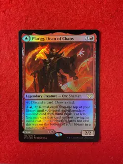 Plargg, Dean of Chaos - Foil - Strixhaven: School of Mages - Magic - MTG - Image 1