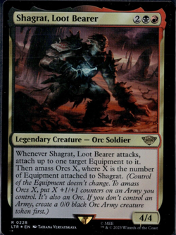 Shagrat, Loot Bearer In Foil! NM-Mint Magic The Gathering - Image 1