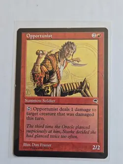 Opportunist - Tempest - LP - MTG Magic - Uncommon - Creature - Image 1