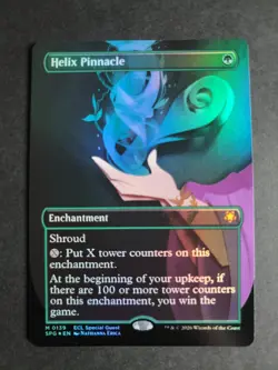 Helix Pinnacle (Borderless Foil) Mythic MTG Special Guest Lorwyn Eclipsed - Image 1