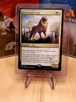Bronzehide Lion [Theros Beyond Death] Magic MTG NM - Image 1