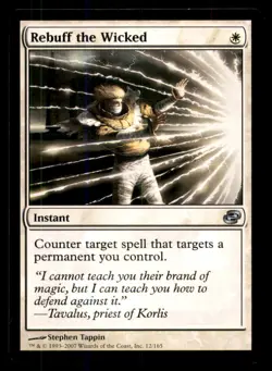 MTG Rebuff the Wicked LP Light Play Planar Chaos [2979] - Image 1