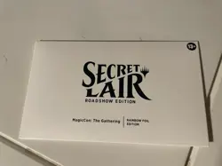 Magic The Gathering Secret Lair Roadshow Edition Rainbow Foil MagicCon - Image 1
