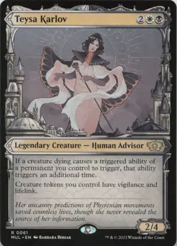 Teysa Karlov R March of the Machine: Multiverse Legends 61 - LP MTG - Image 1