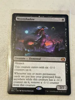 mtg Moonshadow, mythic rare, Lorwyn Eclipsed, unplayed - Image 1