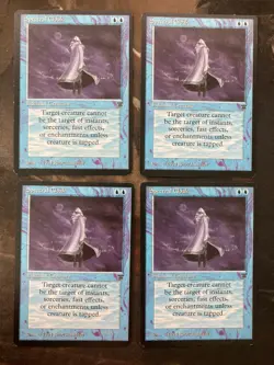 *** LEGENDS Spectral Cloak x4 *** NM+ Clean! - ENGLISH - DUTY FREE - Magic MtG - Image 1