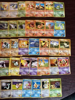 Pokemon TCG Vintage Gym Heroes Set, Lot Of 69 Unique Cards (JP) - Image 4