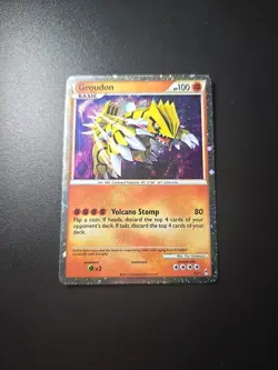2011 Pokemon Call of Legends #SL4 Groudon (Shiny) Holo Rare - Image 2
