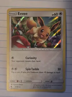 Eevee - 48/68 - Holo Rare Hidden Fates Singles Pokemon NM/M - Image 1