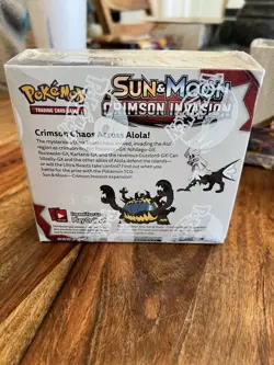 Pokemon Sun And Moon: Crimson Invasion Booster Box New Factory Sealed - Image 3