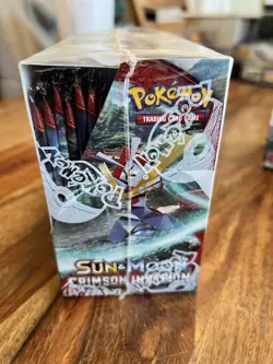 Pokemon Sun And Moon: Crimson Invasion Booster Box New Factory Sealed - Image 4