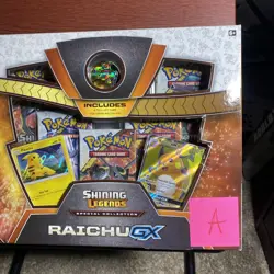 Pokemon TCG Shining Legends Special Collection: Raichu GX - Shining Legends A - Image 3