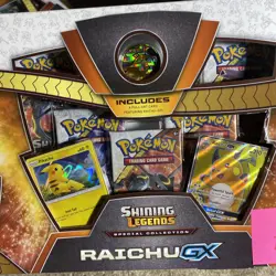 Pokemon TCG Shining Legends Special Collection: Raichu GX - Shining Legends A - Image 5