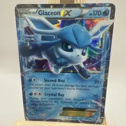 Pokemon TCG Glaceon EX XY: Fates Collide Ultra Rare HP - Image 1