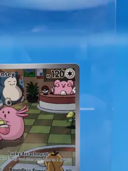 Pokemon 2024 Chansey #187/167 Twilight Masquerade TWM Illustration Rare Holo - Image 3