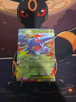 Mega Heracross ex - 004/094 - Double Rare - Phantasmal Flames - Pokemon - NM/M - Image 1