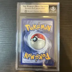 1999 Fossil Unlimited #10 Lapras Holo BGS 9 MINT - Image 2