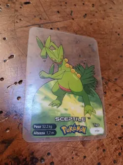 Sceptile 254 Pokemon Lamincards Edibas - ITA - GOOD - Image 1