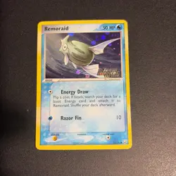 Remoraid 73/109 2004 Pokemon EX Team Rocket Returns Reverse Holo Stamped MP - Image 2
