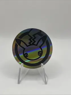 Pikachu (Holo) Jumbo Coin Pokemon Sword & Shield Celebrations 25th Anniversary - Image 1
