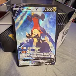 Pokemon Garchomp V Full Art Ultra Rare Holo TG23/TG30 Astral Radiance - Image 1