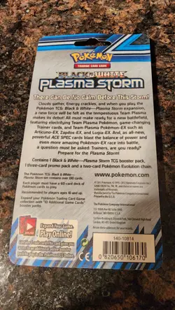Pokemon TCG Plasma Storm 2 Pack Blister Promo 2012 NEW Sealed - Image 2