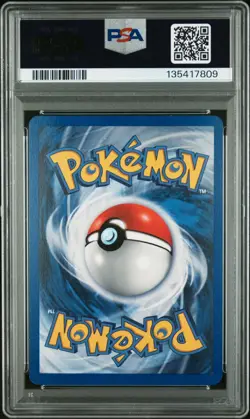 2001 POKEMON GAME MOVIE POKEMON 3 MOVIE PROMO #34 ENTEI-REVERSE FOIL PSA 8 - Image 2