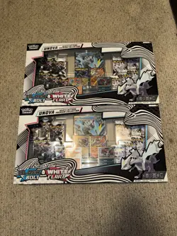 Pokemon Sealed Black Bolt & White Flare Unova Heavy Hitters Premium Collection - Image 2