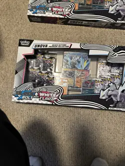 Pokemon Sealed Black Bolt & White Flare Unova Heavy Hitters Premium Collection - Image 3