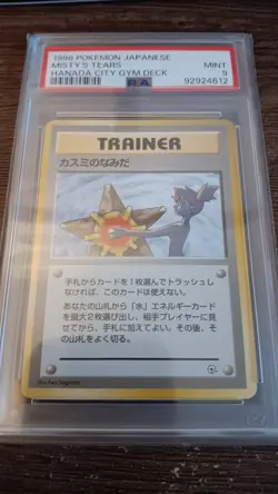 Pokemon TCG Mistys Tears 1998 Japanisch Gym - PSA 9 - Image 1