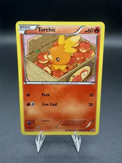 Torchic Holo # RC5/RC25 Legendary Treasures Radiant Collection 2013 Pokemon LP - Image 1