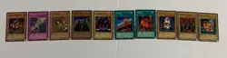 Vintage Lot Of 10 Yu-Gi-Oh! English Version Excellent Condition 1996 SEE VIDEO - Image 1
