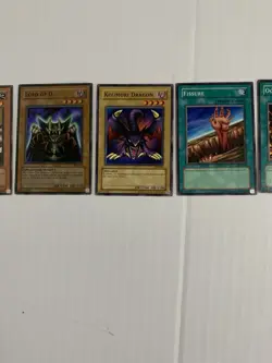 Vintage Lot Of 10 Yu-Gi-Oh! English Version Excellent Condition 1996 SEE VIDEO - Image 4