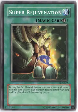 Yugioh - Super Rejuvenation LOD-047 Unlimited - Legacy of Darkness - Image 1