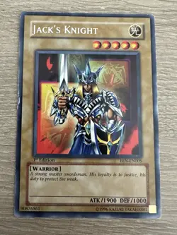 Yu-Gi-Oh Jack's Knight EEN-EN005 1st MP - Image 1