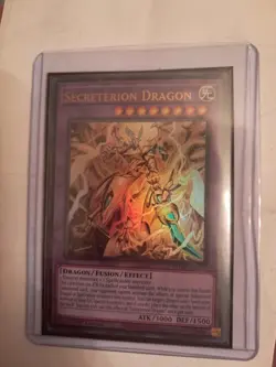 Yugioh Secreterion Dragon DUAD-EN037 Ultra Rare 1st Edition NM. - Image 3